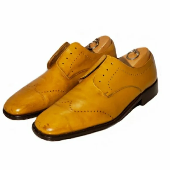 Bally | Shoes | Mens Bally Wingtip Derby Shoes Us Size 9  display picture 1
